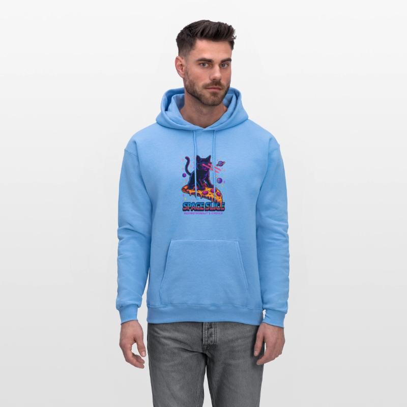 Space Slice – Neon Cat Pizza Universe