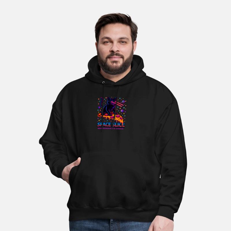 Space Slice – Neon Cat Pizza Universe