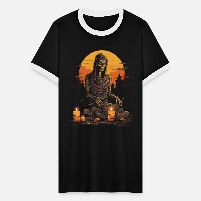 Spooky Mummy Tee Undead Halloween Fashion Gift