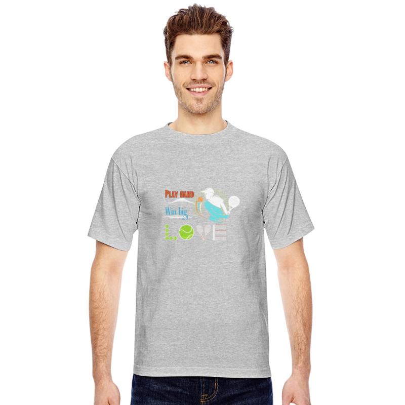 Sports design based tennis lover