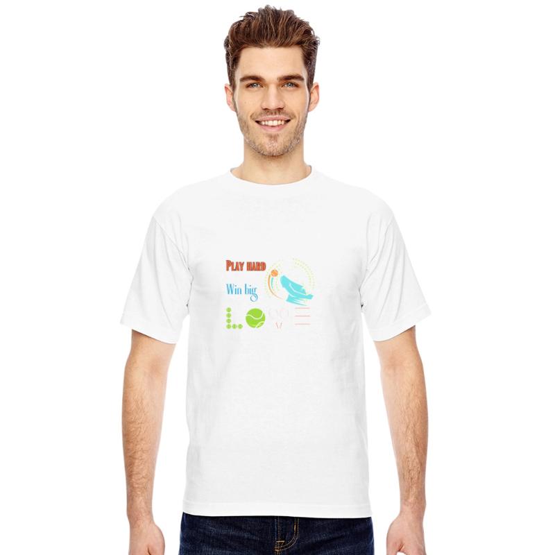 Sports design based tennis lover