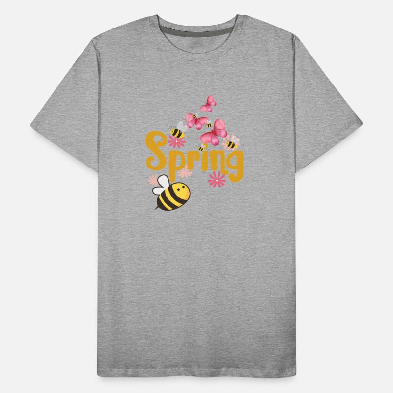 Spring Bees and Butterflies – Cute Springtime Typo