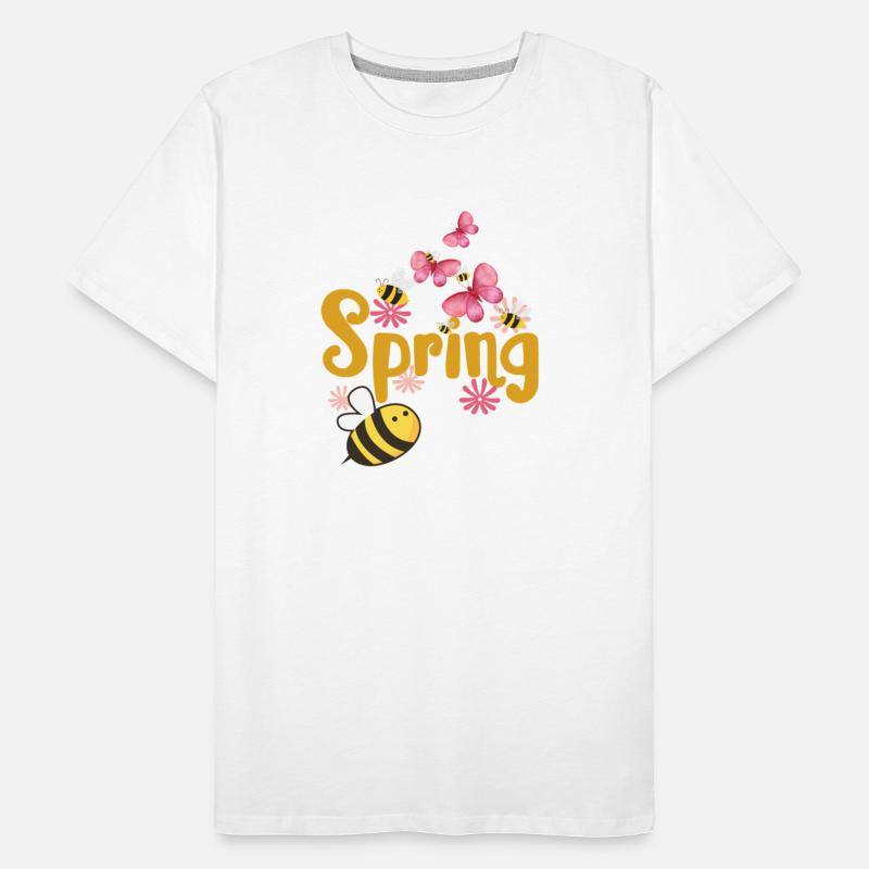 Spring Bees and Butterflies – Cute Springtime Typo