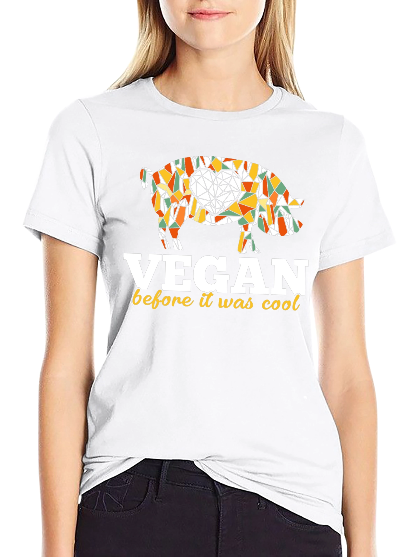 Vegan Before It Was Cool Pig T-Shirt