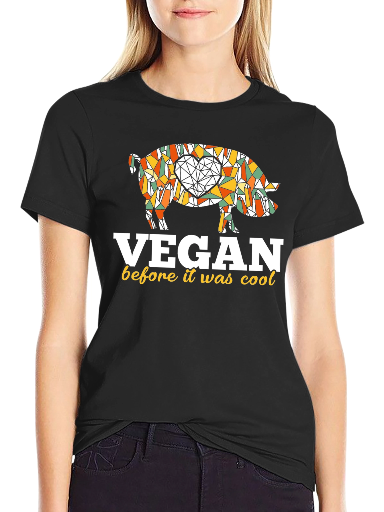 Vegan Before It Was Cool Pig T-Shirt