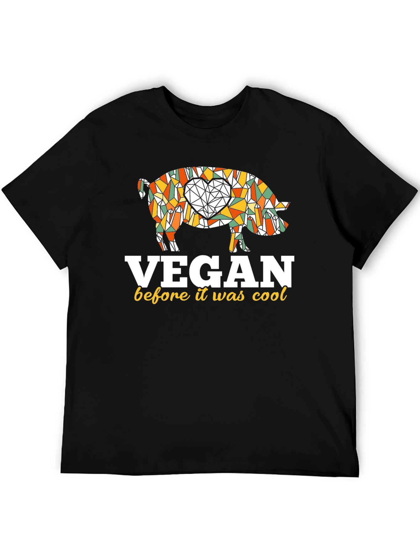 Vegan Before It Was Cool Pig T-Shirt