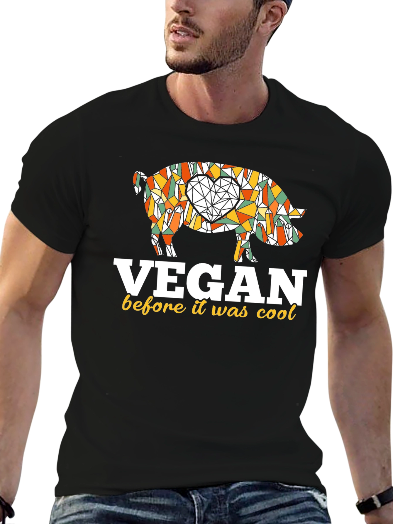 Vegan Before It Was Cool Pig T-Shirt