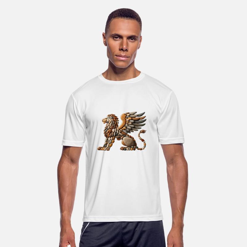 Stony Soar: The Griffin in Pebble Art