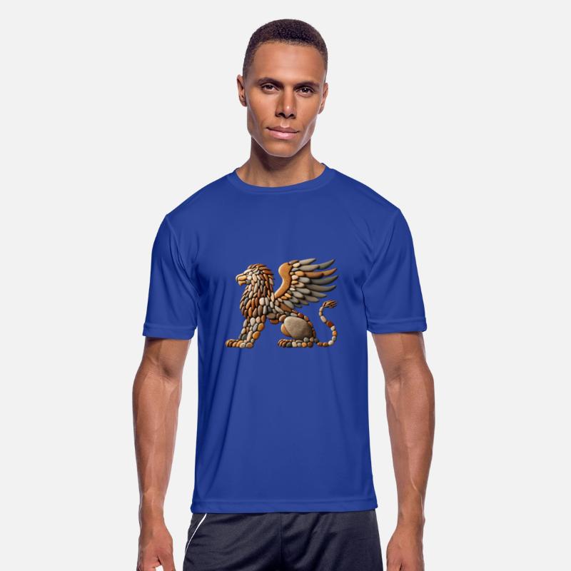 Stony Soar: The Griffin in Pebble Art