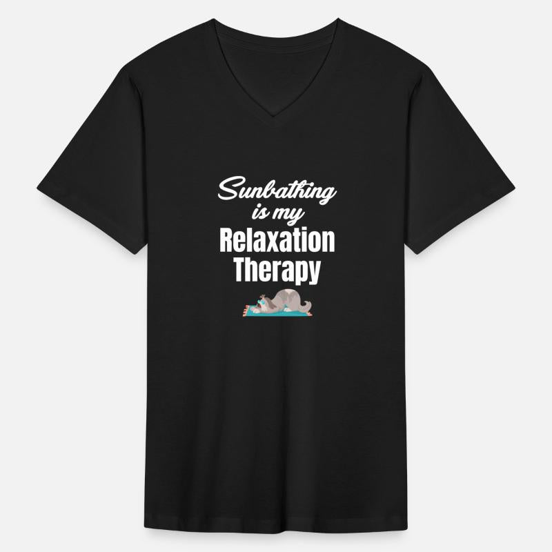 Sunbathing Is My Relaxation Therapy Summertime