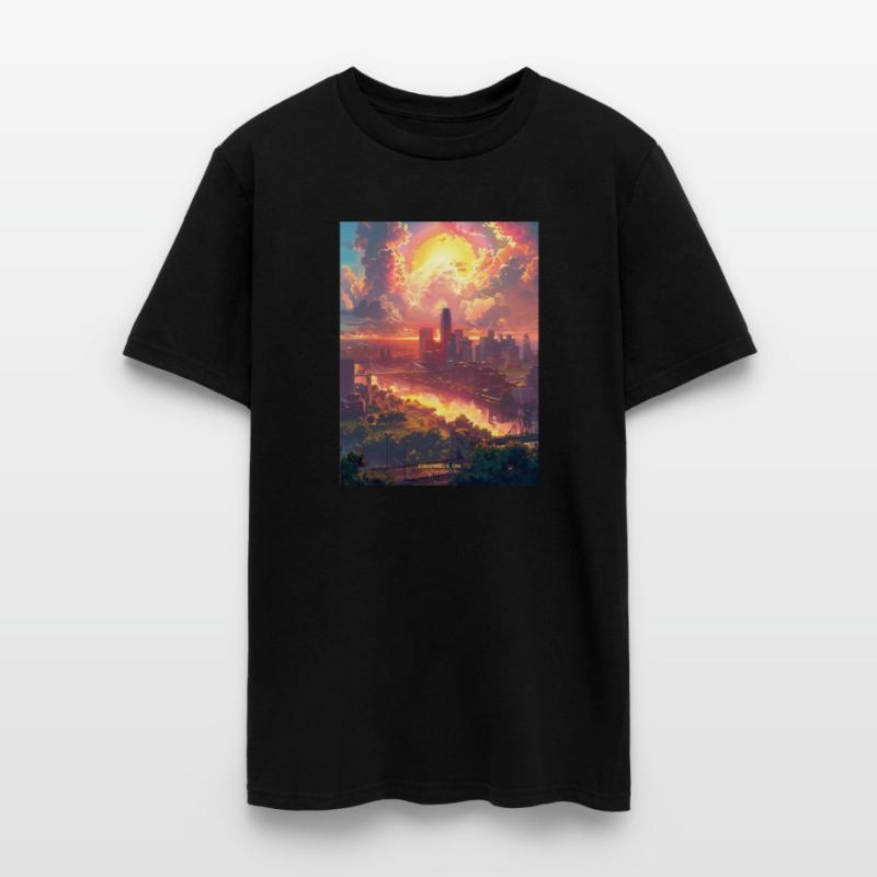 Sunset in Columbus OH United States