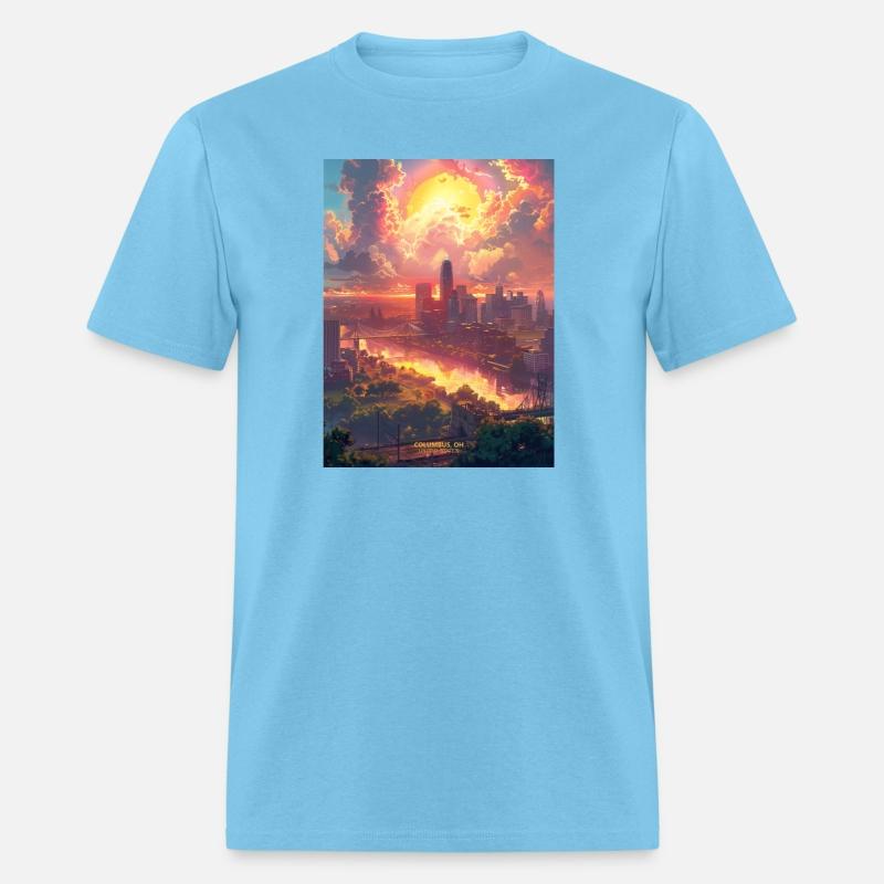 Sunset in Columbus OH United States