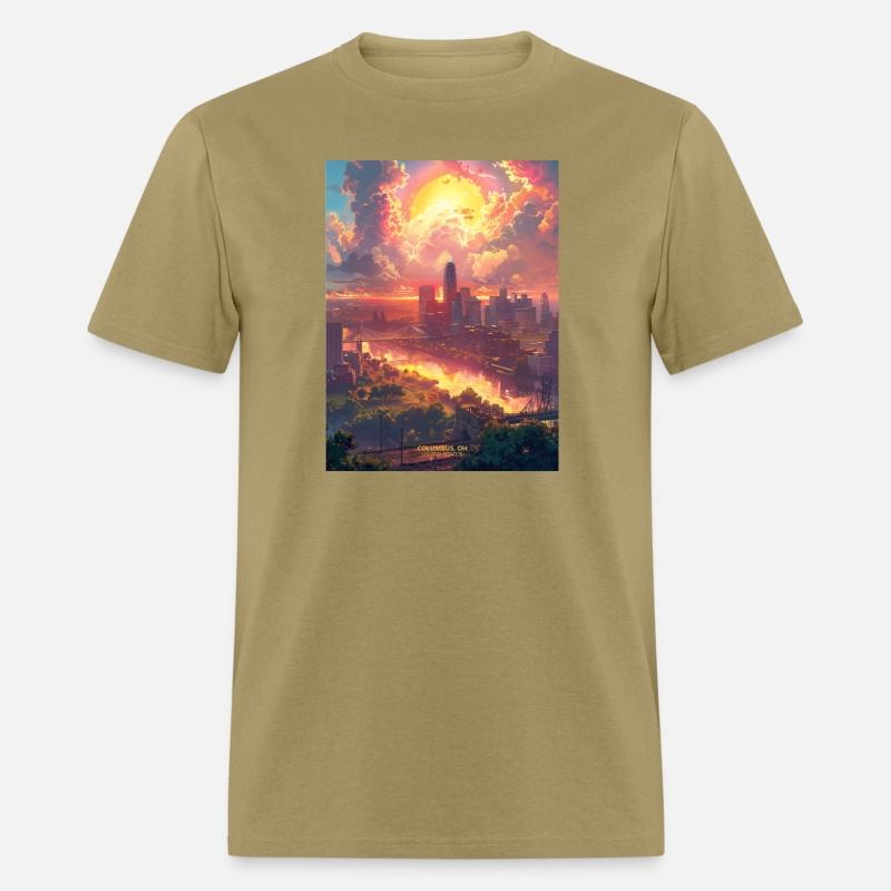 Sunset in Columbus OH United States