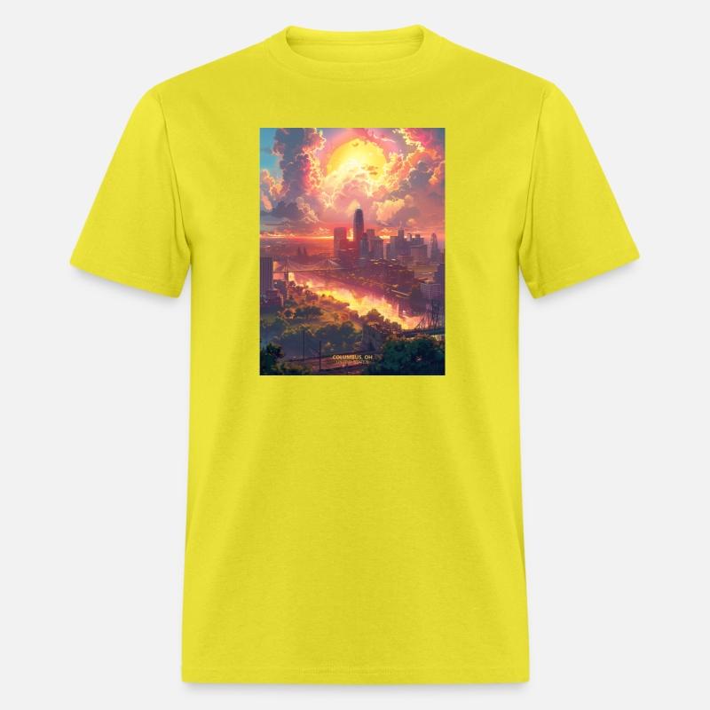 Sunset in Columbus OH United States