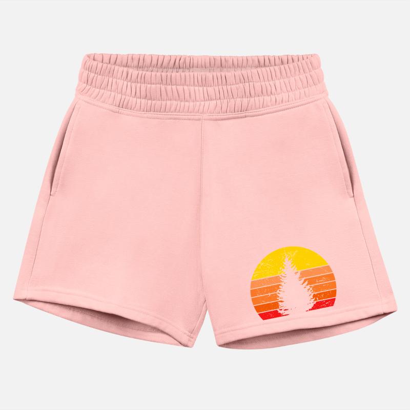 Sunset Silhouette of a Pine Tree