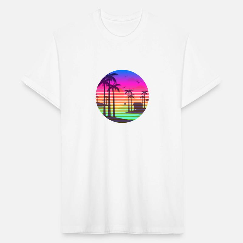 Sunset Tropical Green River