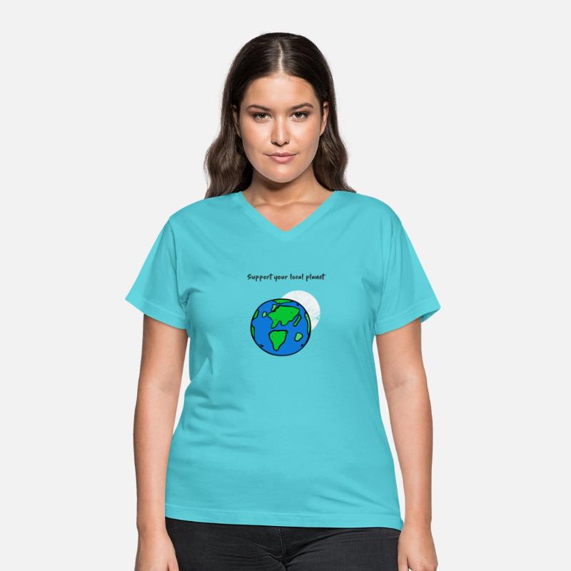 Support Your Local Planet. Climate Change Activist