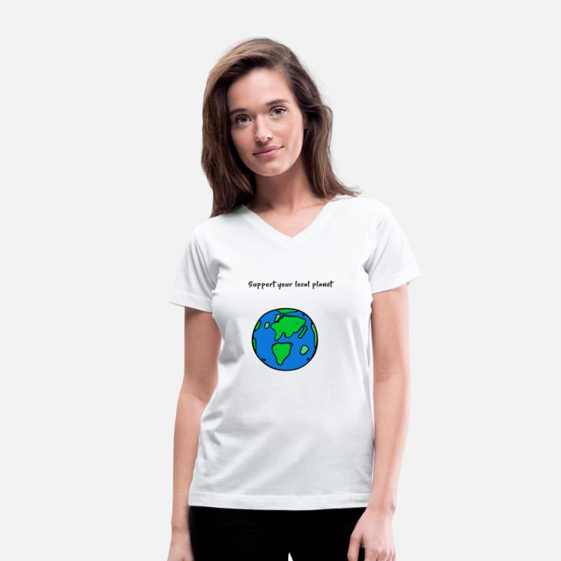 Support Your Local Planet. Climate Change Activist
