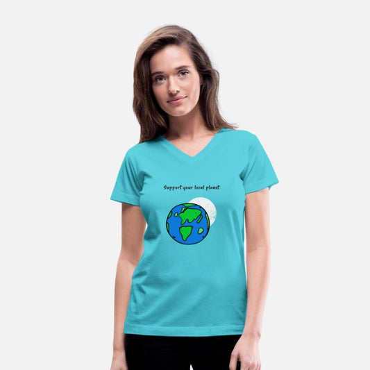 Support Your Local Planet. Climate Change Activist