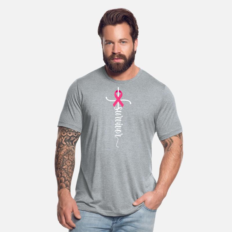 Survivor Cross Warrior Pink Ribbon Breast Cancer