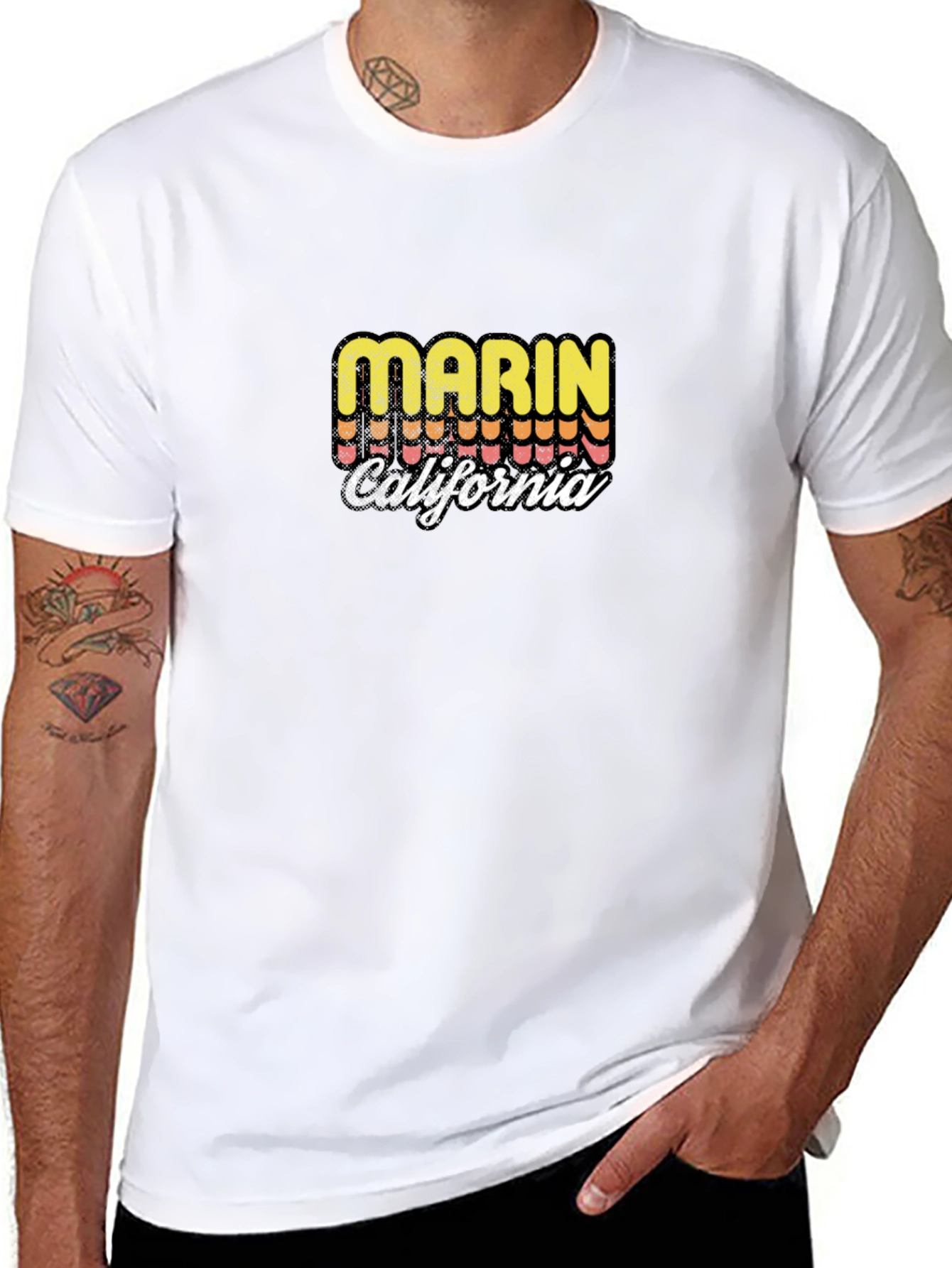 Marin California Retro T-Shirt