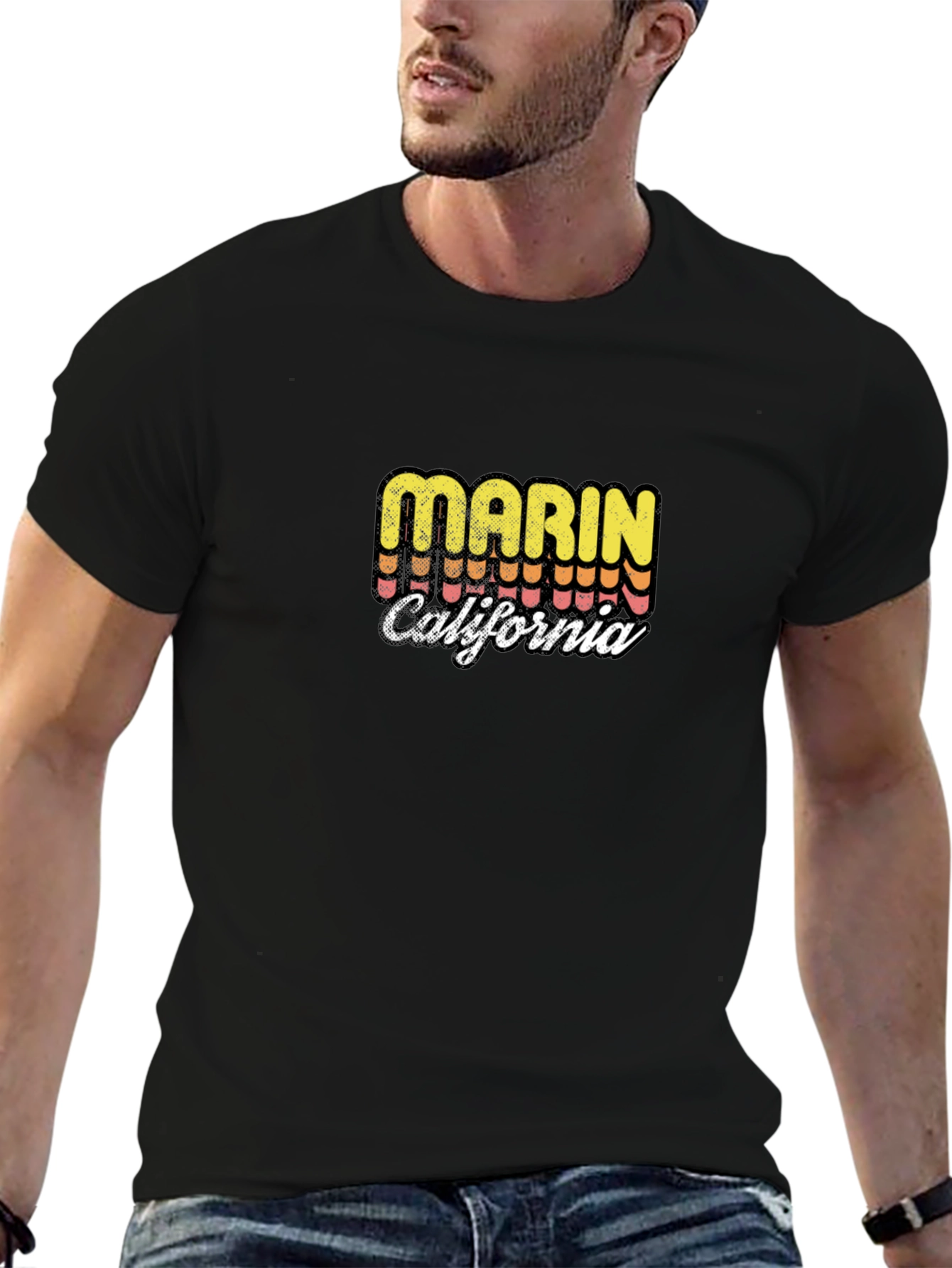Marin California Retro T-Shirt