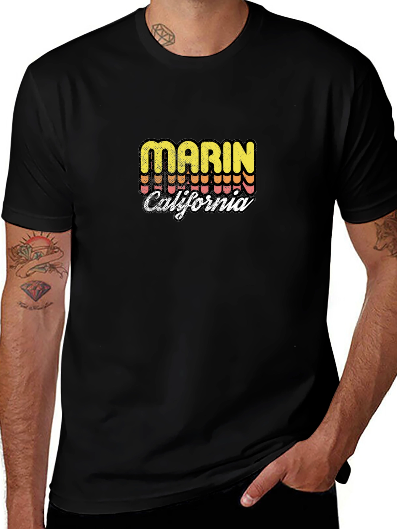 Marin California Retro T-Shirt