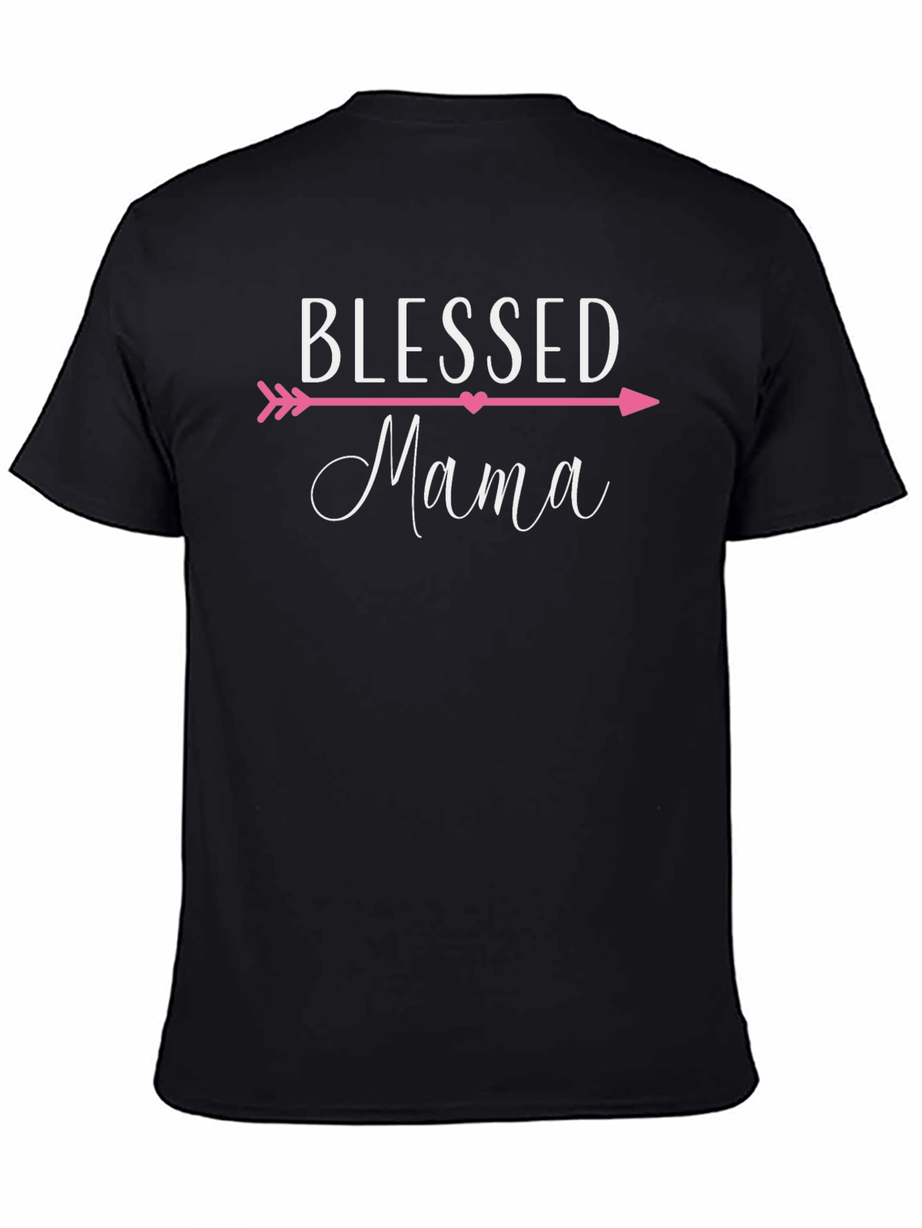 Blessed Mama Graphic T-Shirt - Cute Mom Tee