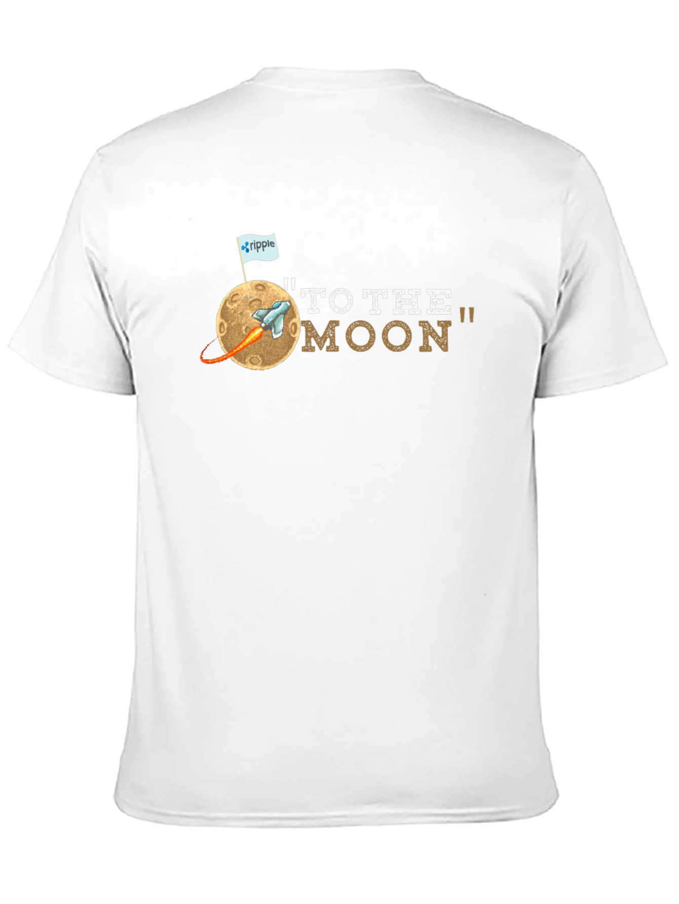 To the Moon Graphic Tee - Crypto Enthusiast Shirt