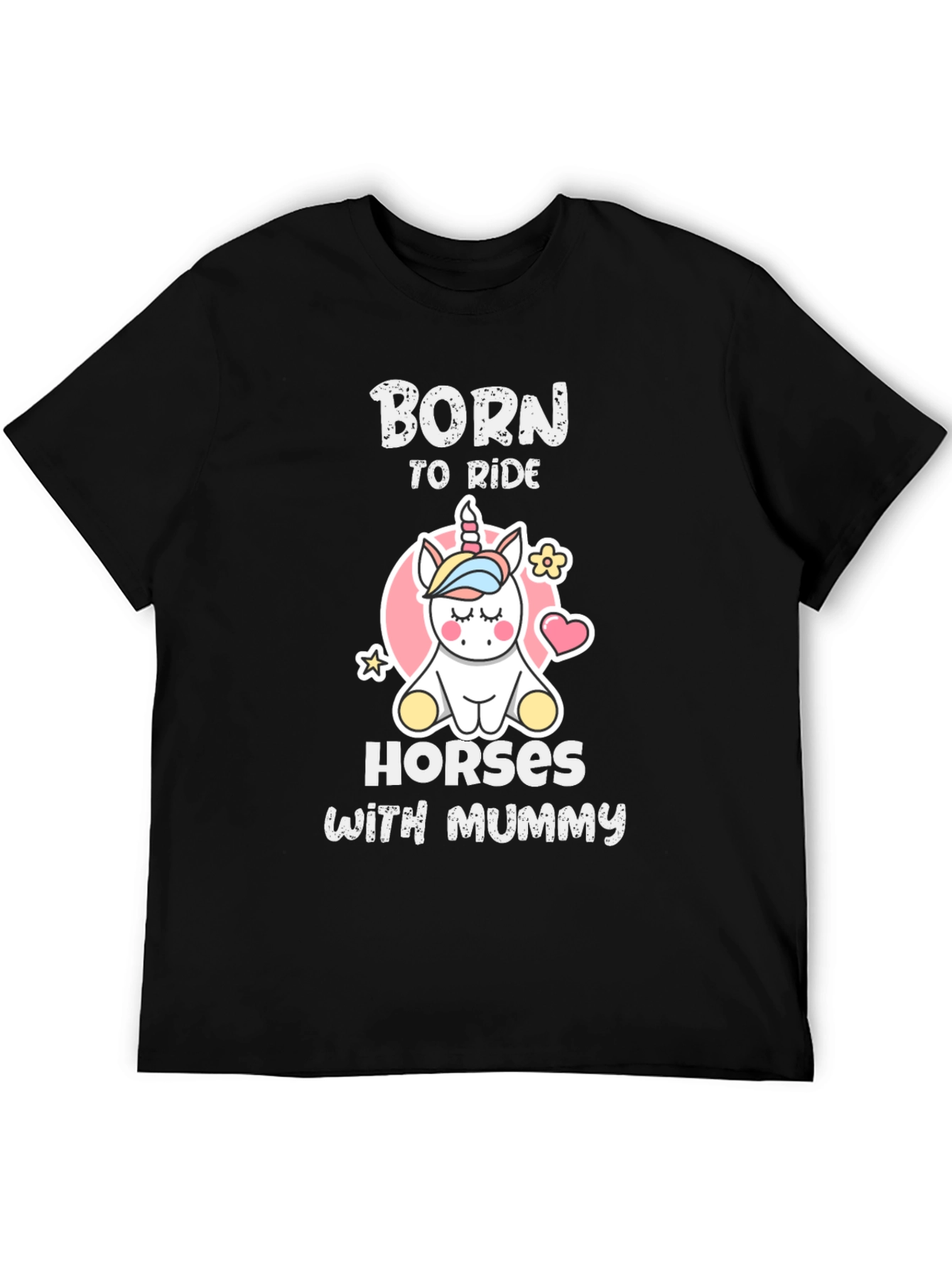 Cute Unicorn Horse Mummy T-Shirt
