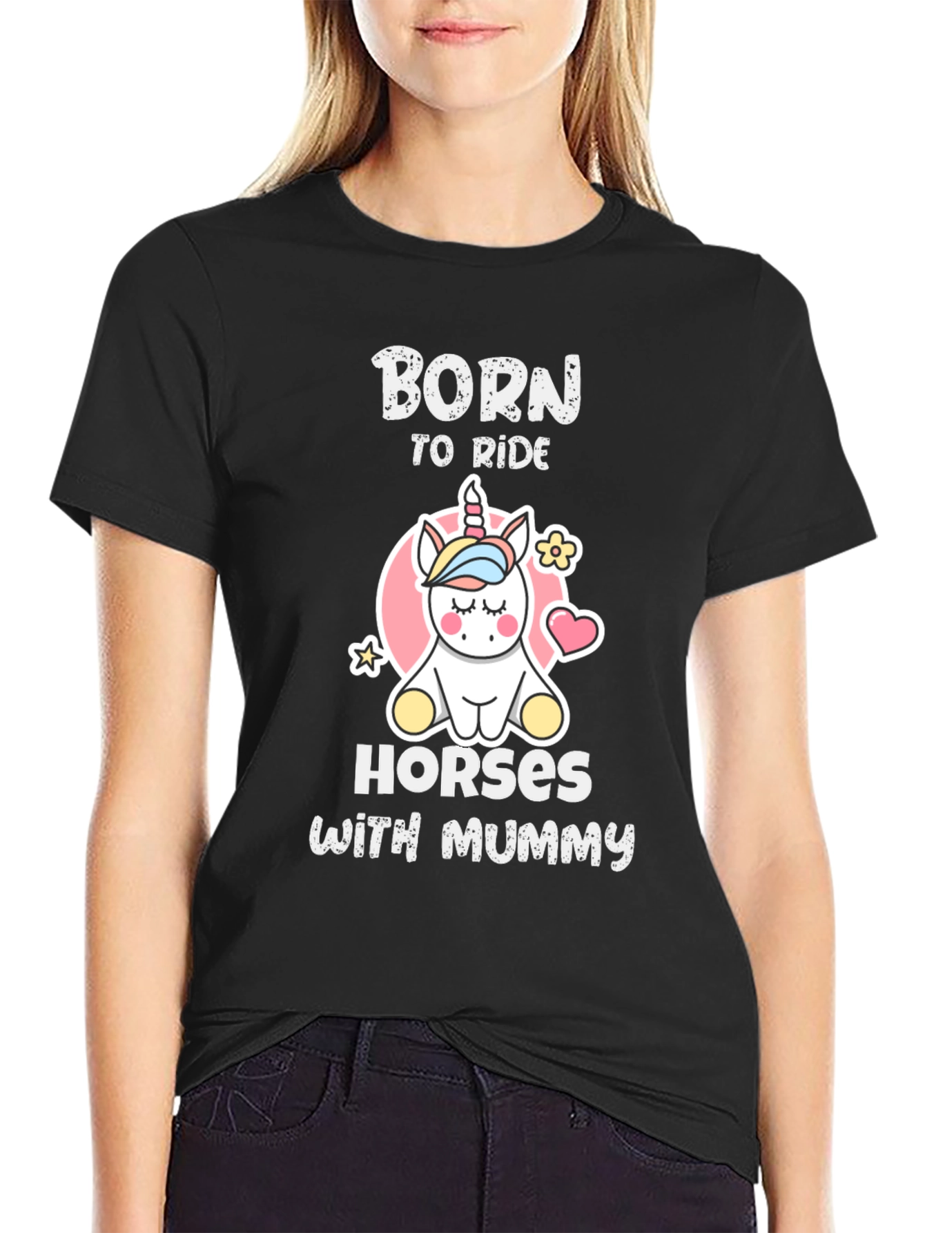 Cute Unicorn Horse Mummy T-Shirt