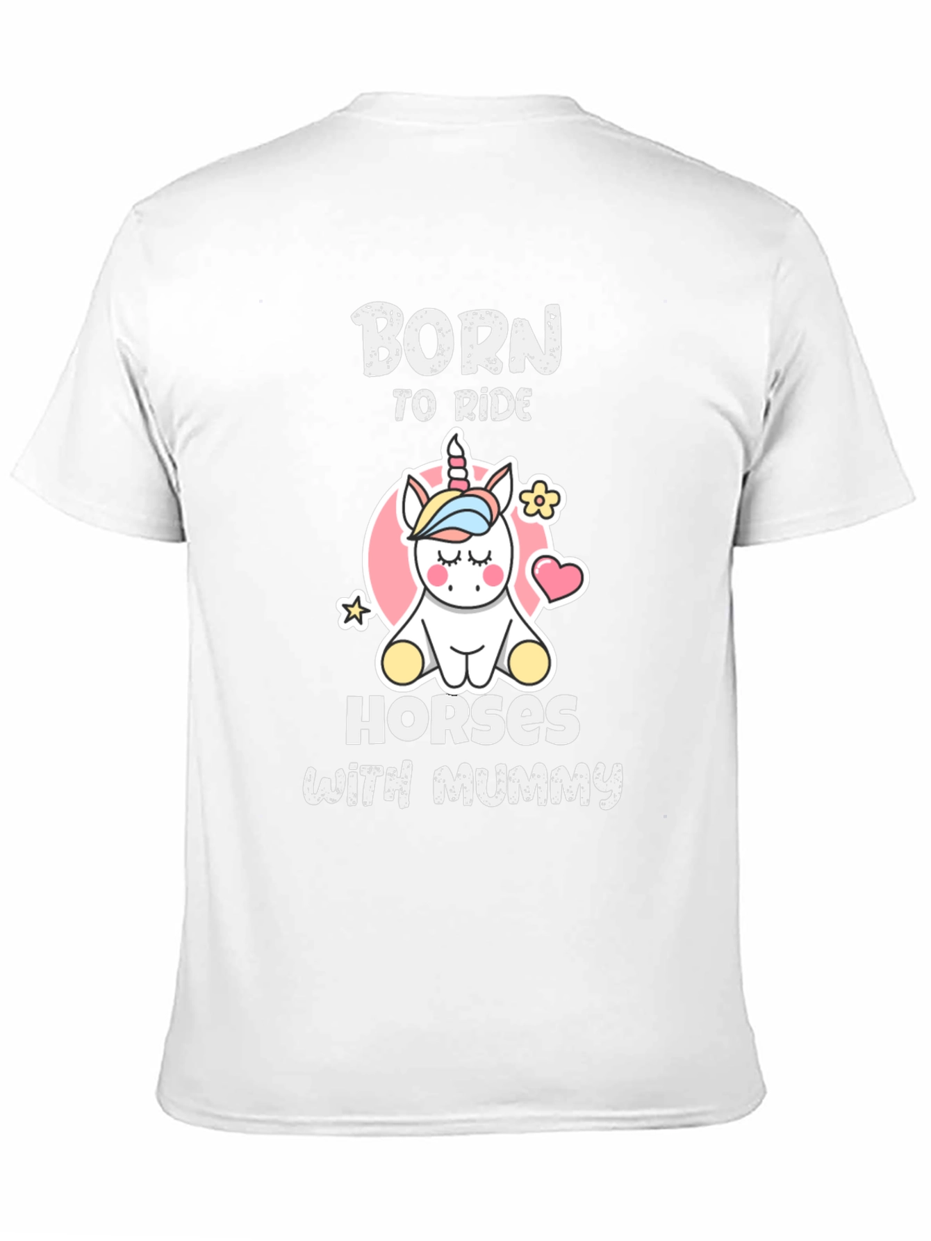 Cute Unicorn Horse Mummy T-Shirt