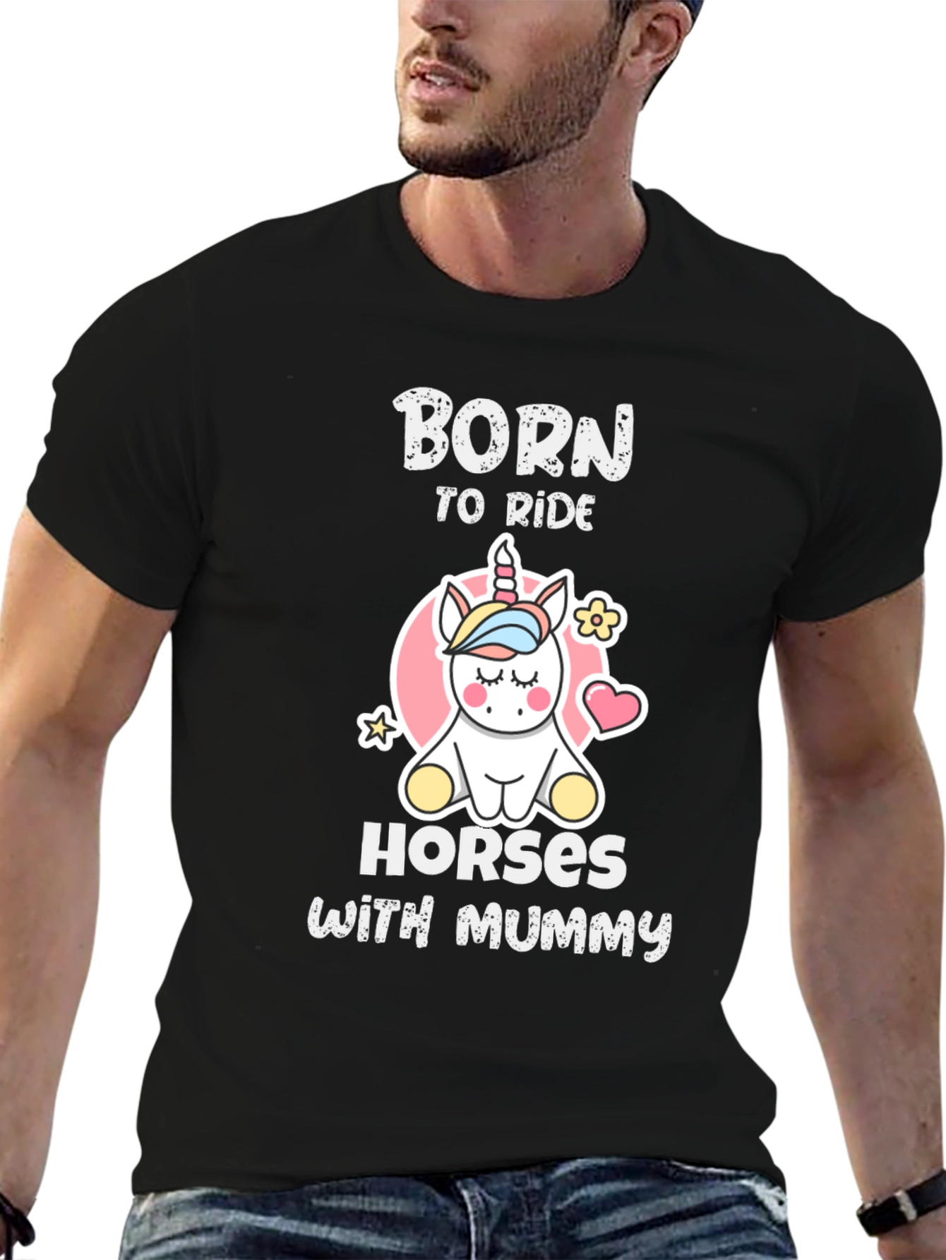 Cute Unicorn Horse Mummy T-Shirt