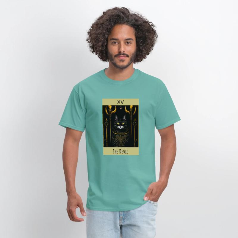 Tarot card the devil cat - readings and astrology