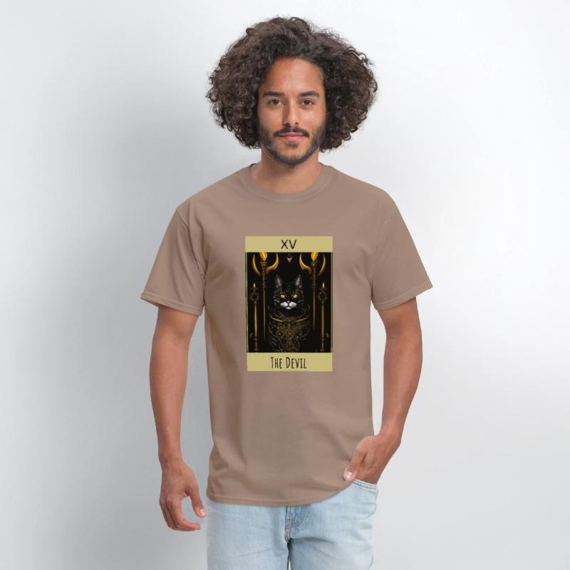 Tarot card the devil cat - readings and astrology