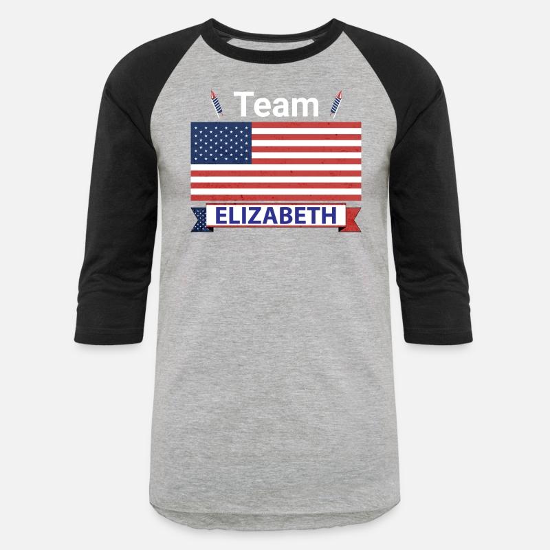 Team Elizabeth USA American Flag Stripe