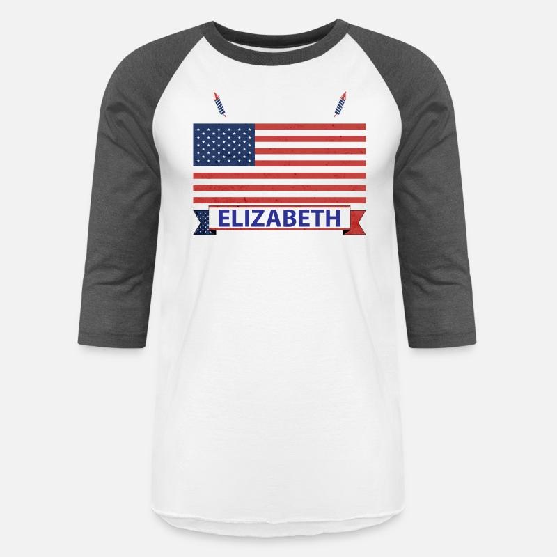 Team Elizabeth USA American Flag Stripe
