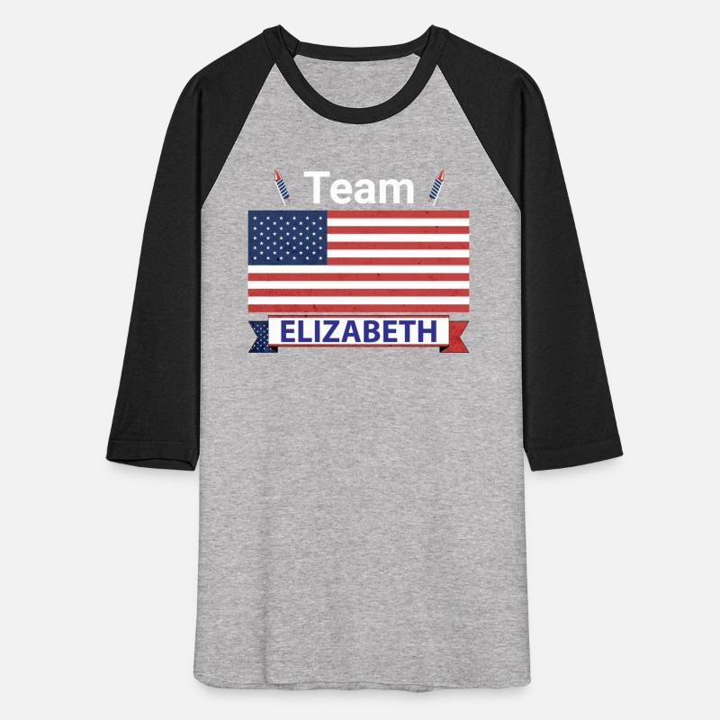 Team Elizabeth USA American Flag Stripe