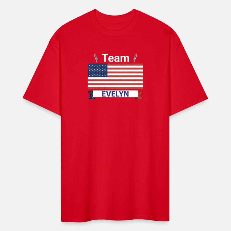 Team Evelyn USA American Flag Stars