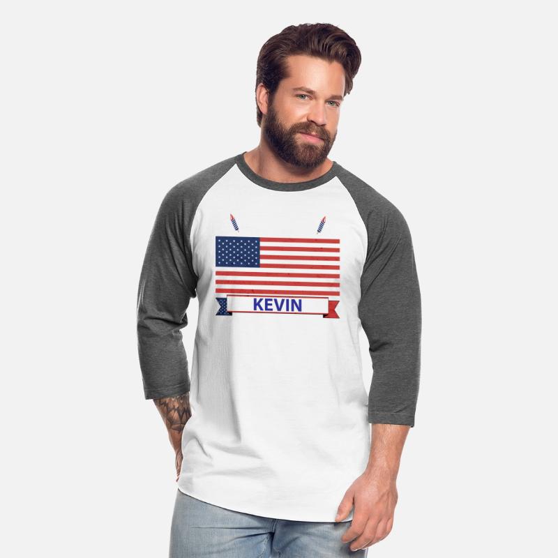Team Kevin USA American Flag Star Stripe