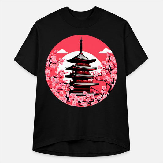 Temple Cherry Blossom Tokyo Travel