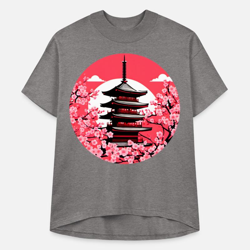 Temple Cherry Blossom Tokyo Travel