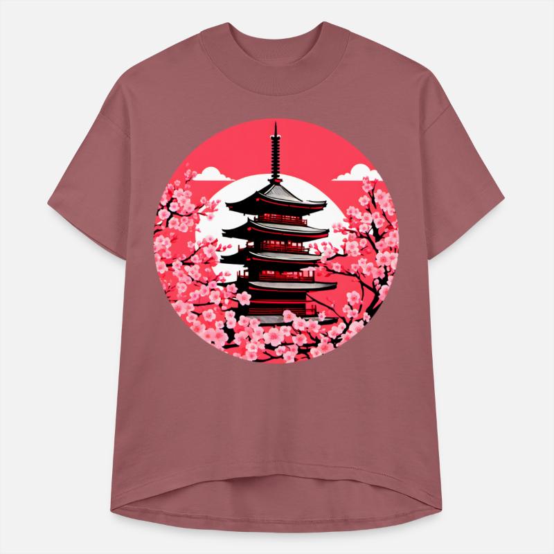 Temple Cherry Blossom Tokyo Travel