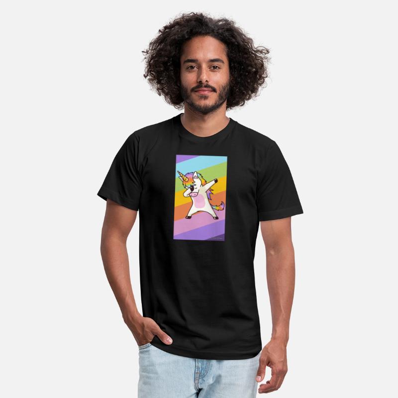 The Colorful Dabbing Unicorn