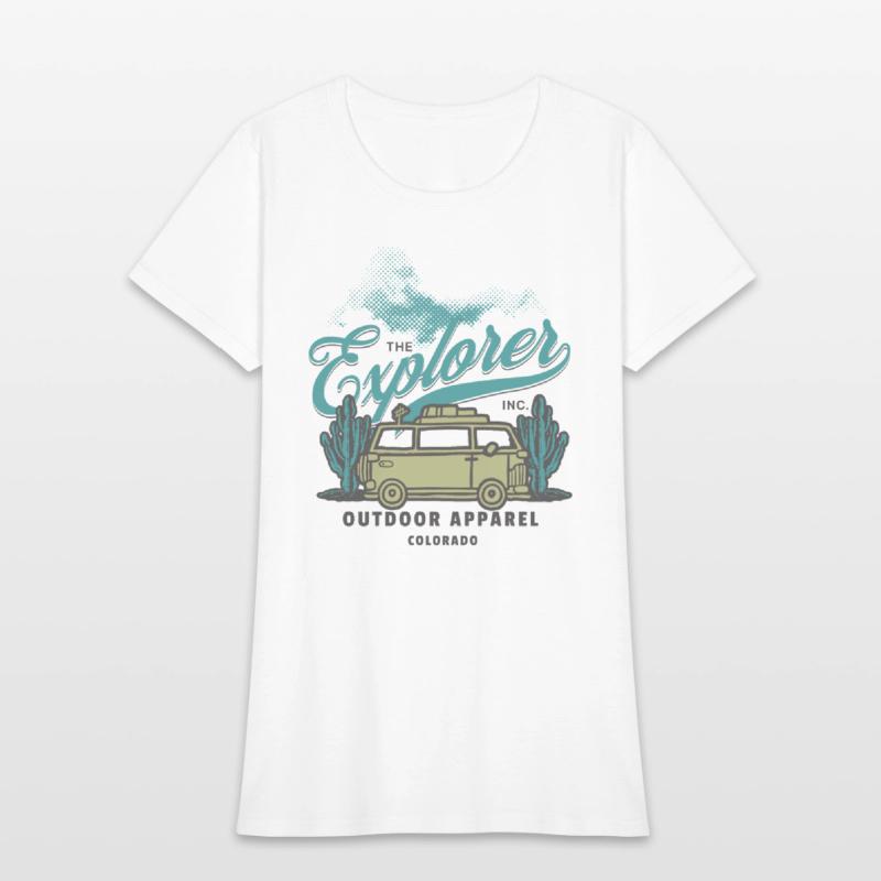 The explorer in Colorado