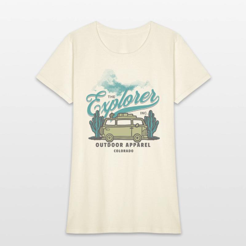 The explorer in Colorado