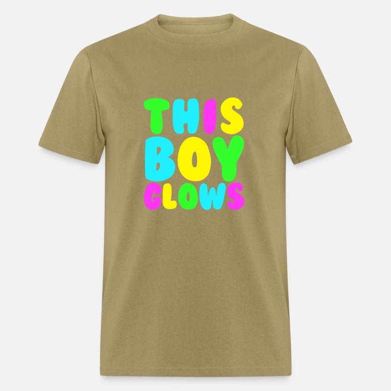 This Boy Glows Men's 80s Disco Boys Glow Day