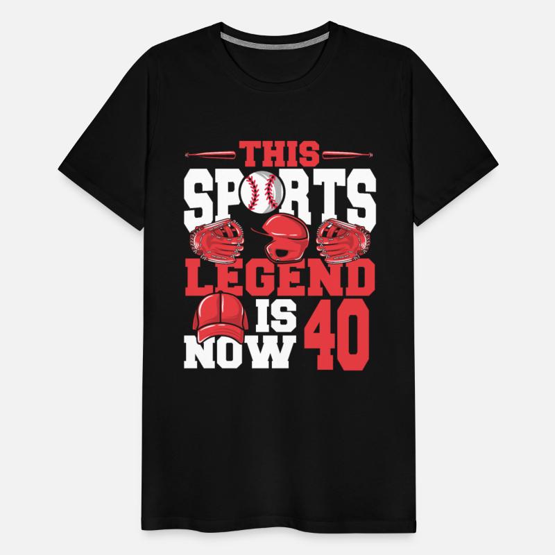 This Sports Legend Is Now 40, Baseball Game 40th