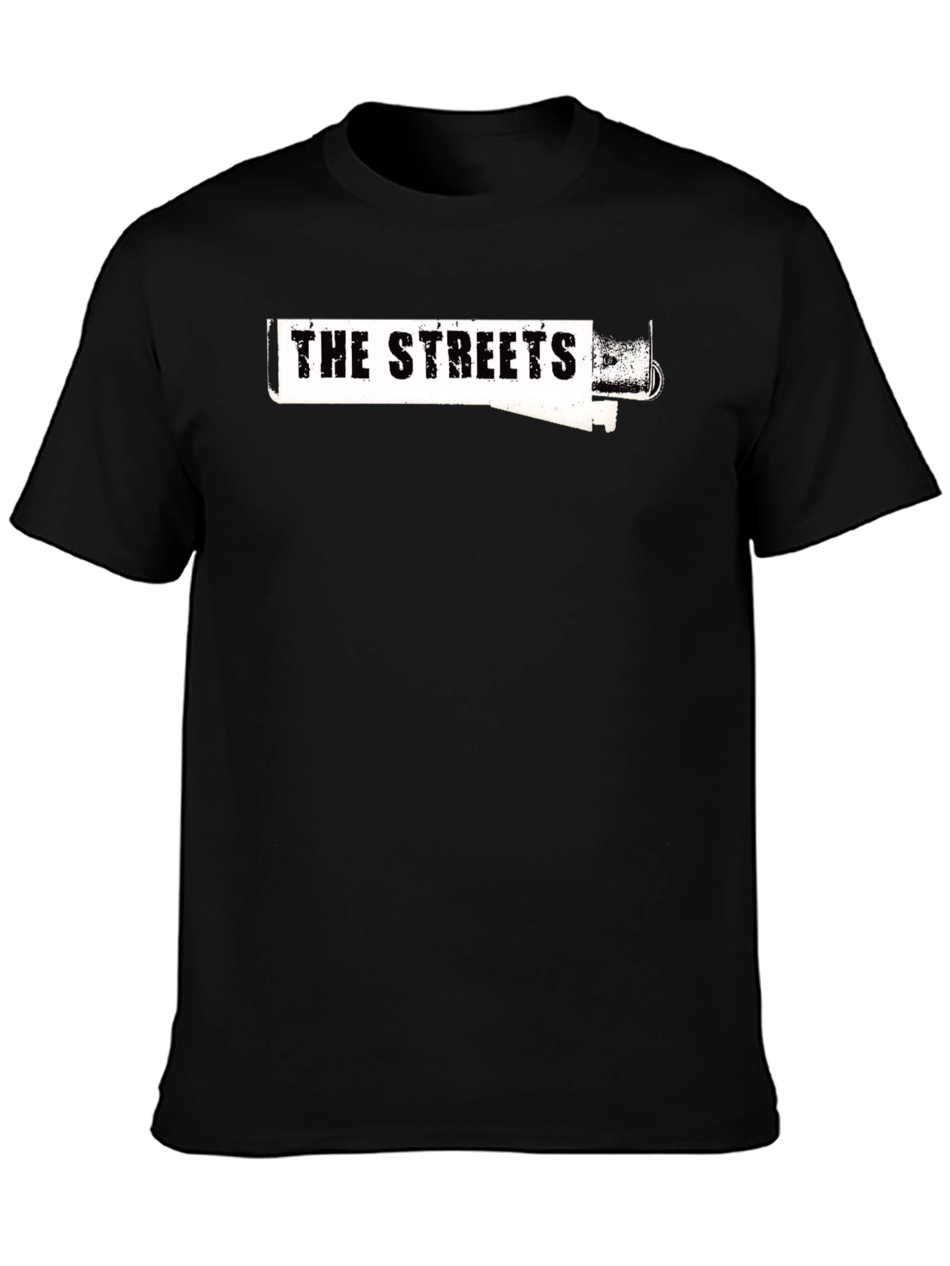 The Streets Graphic Print Black T-Shirt