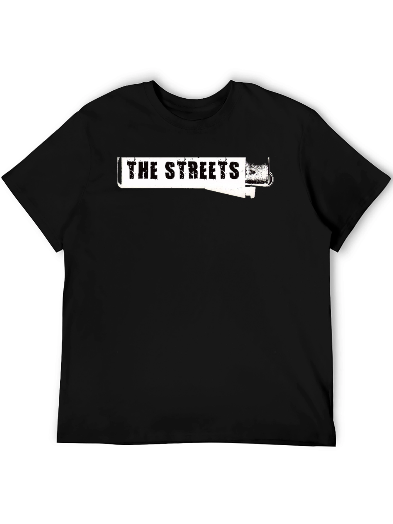 The Streets Graphic Print Black T-Shirt